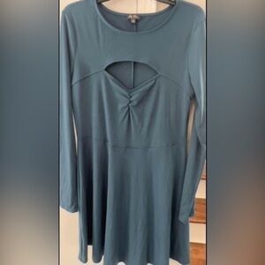 Woman’s Lily Rose Green Long Sleeve Dress Size‎ XXL